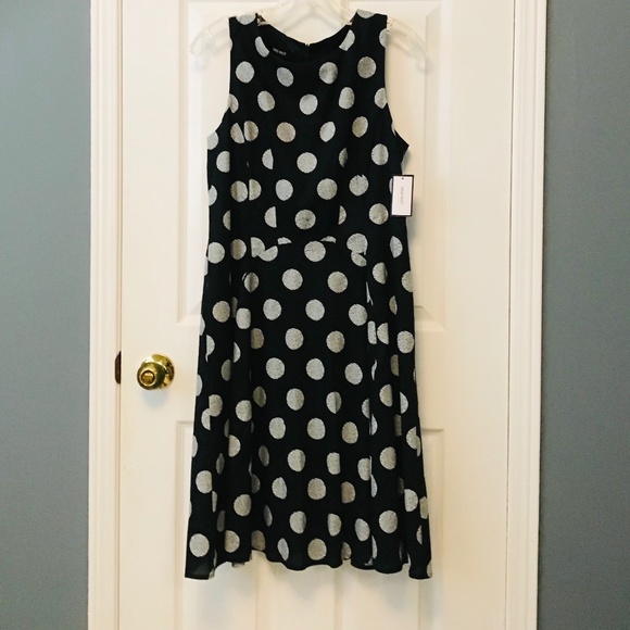 NINE WEST Polka Dot Dress - Picture 1 of 5